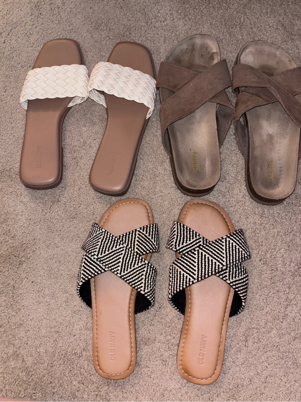 Lot of Old Navy Sandals
